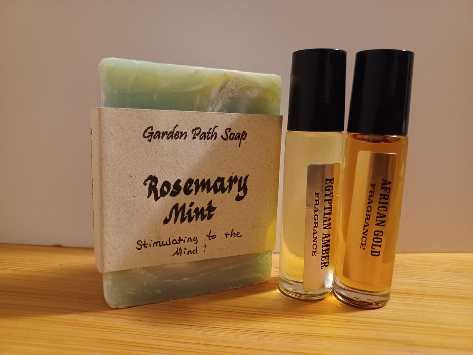 Night and Day's Homemade Soap and Body Oil Set