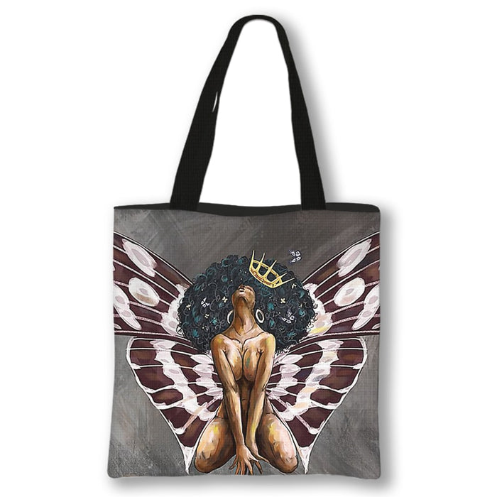 Black Queen Fashion Shopping Bag